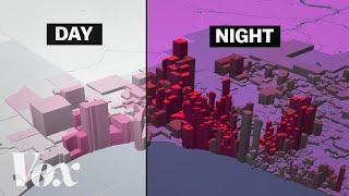 American segregation mapped at day and night [upl. by Auod41]