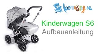 Kinderwagen S6 Aufbauanleitung [upl. by Chavey]