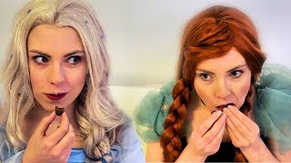 Hahmoterapia 11 Elsa ja Anna Elsas and Annas therapy session Frozen Hairplusbase [upl. by Thora]