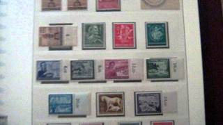 My German Stamp Collection Deutsches Reich 1933 to 1945 [upl. by Chuipek]