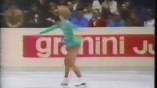 Rosalynn Sumners USA  1983 World Figure Skating Championships Ladies Long Program [upl. by Jollenta]