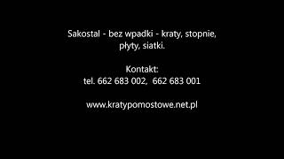 Kraty pomostowe kraty typu Mostostal [upl. by Meit907]