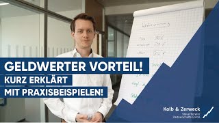 Geldwerter Vorteil  kurz erklärt mit Praxisbeispielen geldwertervorteil steuertipps [upl. by Lewin]