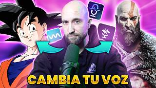 MODULADORES DE VOZ a tiempo real con IA en 2024 🎙️ TEST 5 Cambiadores de VOZ gratis GamerStreamer [upl. by Slayton132]