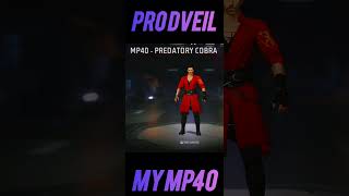 MP40 PREDATORY COBRA freefiremax gaming [upl. by Eseer]