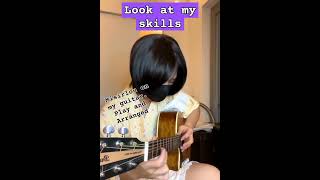 Misirlou on my guitarPlay and Arranged by linglingguitar guitar guitartok [upl. by Huang]