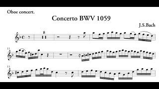 Oboe Concerto in D minor BWV 1059R JS Bach [upl. by Eldwin]