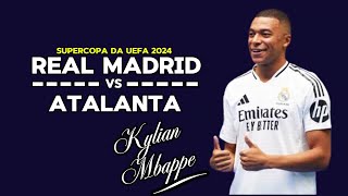 Estreia De MBAPPE  Real Madrid x Atalanta  FINAL SuperCopa da UEFA 2024  FIFA 23Xbox [upl. by Nomolos]