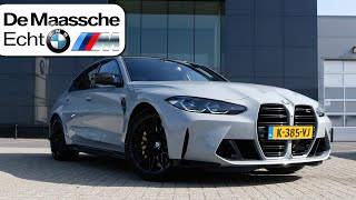 BMW M3 Competition G80 Rijtest  Review  BMW De Maassche Echt [upl. by Melliw97]