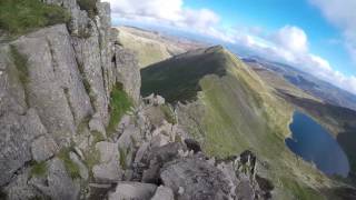 Swirral Edge descent from Helvellyn [upl. by Seppala]