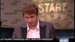 Garrett Hedlund Interview [upl. by Phylys]