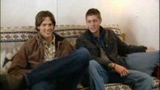 Supernatural Interview With Jared Padalecki amp Jensen Ackles [upl. by Atnahc716]