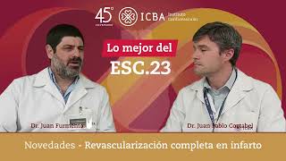 ESC 2023  Novedades de revascularización completa en infarto [upl. by Annawaj312]