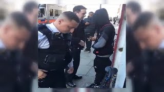 Church Road CSB yute gets arrested on the strip [upl. by Flosser727]