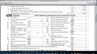 How to Fill Out Schedule C for Business Taxes [upl. by Gytle725]