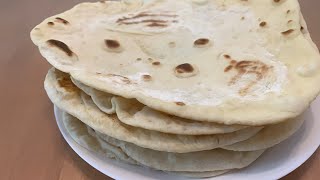 Lavash Bread Recipe  Middle Eastern Flatbread [upl. by Oal]