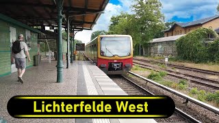 SBahn Station Lichterfelde West  Berlin 🇩🇪  Walkthrough 🚶 [upl. by Meggs211]