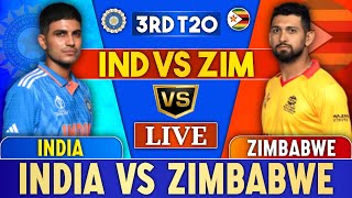 Ind vs Zim 3rd match  India vs Zimbabwe Pre Match Today [upl. by Annatsirhc862]