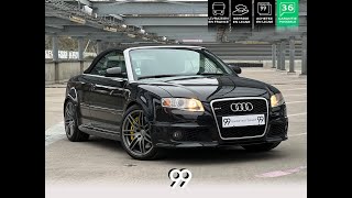 Audi RS4 CABRIOLET QUATTRO 42I V8 RS4 2006 [upl. by Arni778]