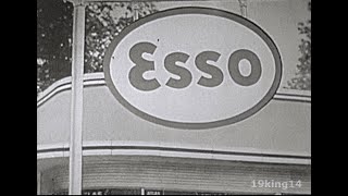 1956  1965 Oldtime Esso Now Exxon Commercials [upl. by Aiva207]