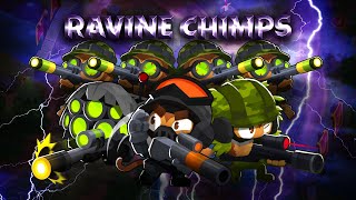 Ravine CHIMPS Black Border Guide Sniper META Strategy in 2023 BTD6 [upl. by Ellenahs]