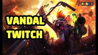 VANDAL TWITCH SKIN SPOTLIGHT  LEAGUE OF LEGENDS [upl. by Aimar]