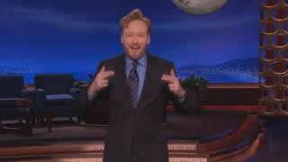 CONAN Conan first TBS monologue  Nov2010 [upl. by Eyak]