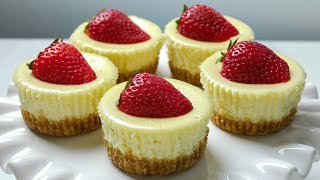 Easy Mini Cheesecakes [upl. by Bran64]