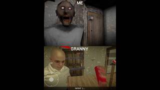 ME OR GRANNY 2023 VS 2024 HORROR GRANNY GAME  viral shortvideo tranding [upl. by Jobie583]