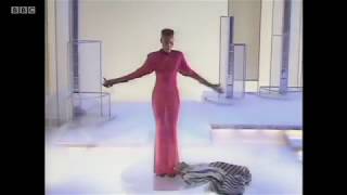 Grace Jones  Slave To The Rhythm Wogan Show 1985 [upl. by Navaj]