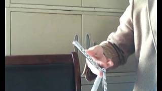 Balisong trick quotKiss goodbyequot Tutorial [upl. by Botti774]