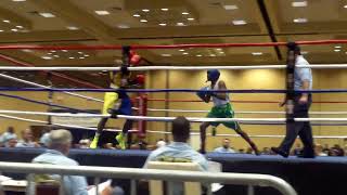 Jaron quotBootsquot Ennis vs Richardson Hitchins rnd 2 2015 National Golden Gloves [upl. by Bamby]