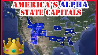 Why THESE Capital Cities DOMINATE Their States  The Alpha State Capitals [upl. by Gusty]