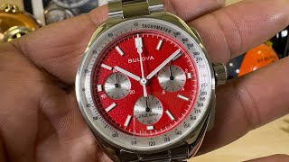 Bulova Lunar Pilot Special Edition Blood Moon 96K115 [upl. by Corson369]