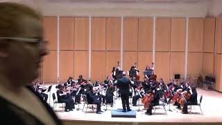 Concerto in D Major Clavier Concerto No 3 Whiteaker Advanced Orchestra [upl. by Enoed]