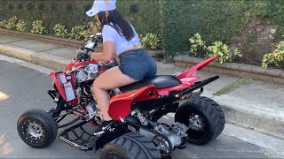 ♫ ♪ ♫ 2020 Yamaha Raptor 700 Exhaust review I SoundCheck ♫ ♪ ♫ [upl. by Aivatnohs]