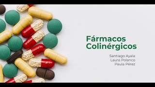 Farmacología 5 Introducción a SNA y Expos sobre Fármacos Colinérgicos y Anticolinérgicos [upl. by Beaulieu]