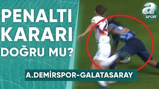 Adana Demirsporun Kazandığı İkinci Penaltı Doğru Mu Adana Demirspor 15 Galatasaray  A Spor [upl. by Namsaj]