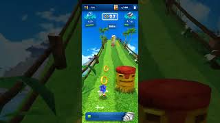 quotWatch me dash through my 2nd time playing Sonic Dash sonic shorts gameplay [upl. by Eelrak]