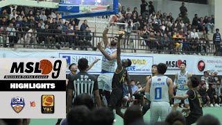 MSL 9 FINAL GAME 1 HIGHLIGHTS Zarkawt BCA vs Khatla TBL [upl. by Gurtner]