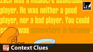 Context Clues Song– Learn Comprehension – Learning Upgrade App [upl. by Lleon28]