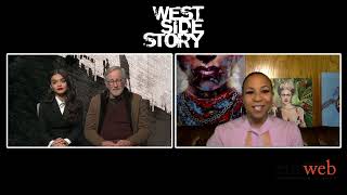 Steven Spielberg amp Rachel Zegler On quotWest Side Storyquot Spanish Dialog and Why Its His 1st Musical [upl. by Limaj]