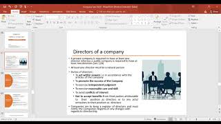 Company Law  Lecture 5 Company Directors [upl. by Sadie746]