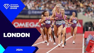 Highlights  London 2024  Wanda Diamond League [upl. by Keifer]