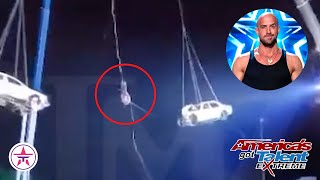 AGT Extreme Accident Leads to Near DEATH of Daredevil Jonathan Goodwin All the Details [upl. by Prouty]