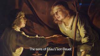 Genesis 36 Esaus Descendants  Bible Stories [upl. by Enajaras]