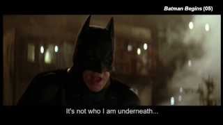 【spoiler】Batman Begins clip 11 Batman Reveals His True Identity to Rachel [upl. by Alahs859]