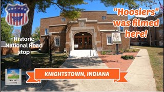 Historic National Road stop Knightstown Indiana [upl. by Liuqnoj]