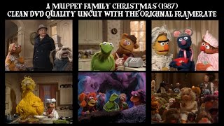 A Muppet Family Christmas 1987 Clean DVD Quality Uncut with the Original Framerate [upl. by Leunammi]