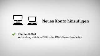 A1 EMailAdresse am PC einrichten [upl. by Wertheimer550]